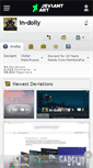 Mobile Screenshot of in-dolly.deviantart.com