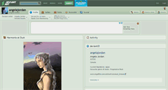 Desktop Screenshot of angelajordan.deviantart.com