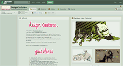 Desktop Screenshot of designcouture.deviantart.com