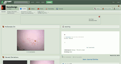 Desktop Screenshot of nezodesign.deviantart.com