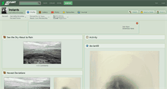 Desktop Screenshot of instants.deviantart.com