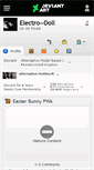 Mobile Screenshot of electro--doll.deviantart.com