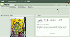 Desktop Screenshot of chaosella.deviantart.com