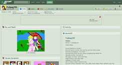 Desktop Screenshot of fujipeg350.deviantart.com