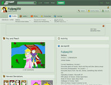 Tablet Screenshot of fujipeg350.deviantart.com