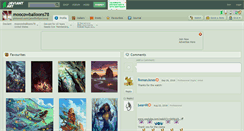 Desktop Screenshot of moocowballoons78.deviantart.com