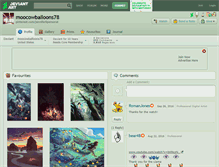Tablet Screenshot of moocowballoons78.deviantart.com