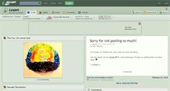 Desktop Screenshot of celebi9.deviantart.com