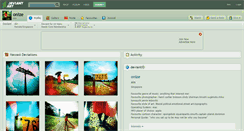 Desktop Screenshot of onize.deviantart.com