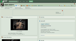 Desktop Screenshot of copper-rainbows.deviantart.com
