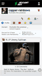 Mobile Screenshot of copper-rainbows.deviantart.com
