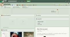 Desktop Screenshot of hallucinojen.deviantart.com