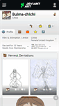 Mobile Screenshot of bulma-chichi.deviantart.com