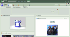 Desktop Screenshot of lixos.deviantart.com