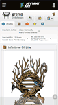 Mobile Screenshot of gremz.deviantart.com