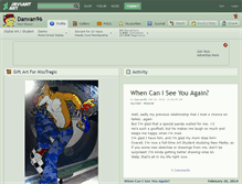 Tablet Screenshot of danvan96.deviantart.com