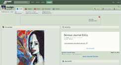 Desktop Screenshot of modigio.deviantart.com