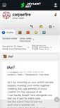 Mobile Screenshot of corpsefire.deviantart.com