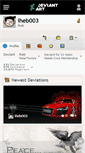 Mobile Screenshot of iheb003.deviantart.com