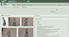 Desktop Screenshot of fiiro.deviantart.com
