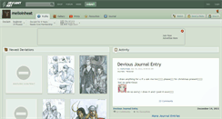 Desktop Screenshot of melloinheat.deviantart.com