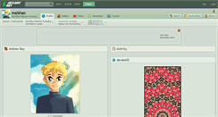 Desktop Screenshot of malshan.deviantart.com