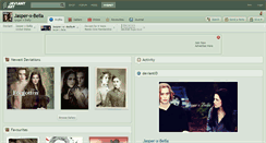 Desktop Screenshot of jasper-x-bella.deviantart.com