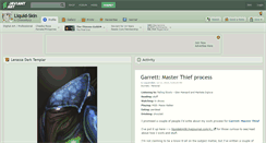 Desktop Screenshot of liquid-skin.deviantart.com