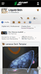 Mobile Screenshot of liquid-skin.deviantart.com