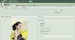 Desktop Screenshot of gaozai90.deviantart.com