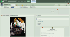 Desktop Screenshot of dracona-fin.deviantart.com