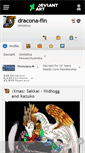 Mobile Screenshot of dracona-fin.deviantart.com