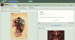 Desktop Screenshot of kminor.deviantart.com