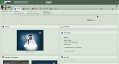 Desktop Screenshot of mslm.deviantart.com