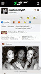 Mobile Screenshot of justinkelly05.deviantart.com