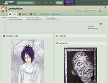 Tablet Screenshot of lyeandwater.deviantart.com