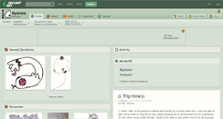 Desktop Screenshot of nyororo.deviantart.com
