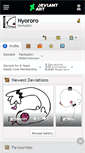 Mobile Screenshot of nyororo.deviantart.com