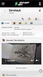 Mobile Screenshot of devstauk.deviantart.com