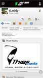 Mobile Screenshot of cluddy.deviantart.com