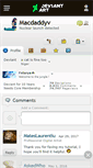 Mobile Screenshot of macdaddyv.deviantart.com