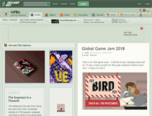 Tablet Screenshot of inpbo.deviantart.com