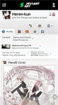 Mobile Screenshot of heren-kun.deviantart.com