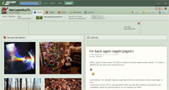 Desktop Screenshot of marcusaralius76.deviantart.com