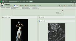 Desktop Screenshot of circedark.deviantart.com