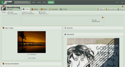 Desktop Screenshot of havocforming.deviantart.com