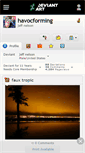 Mobile Screenshot of havocforming.deviantart.com