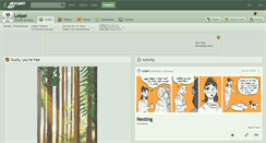 Desktop Screenshot of lelpel.deviantart.com
