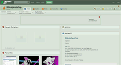 Desktop Screenshot of littlestphedshop.deviantart.com