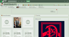 Desktop Screenshot of klaine4everandalways.deviantart.com